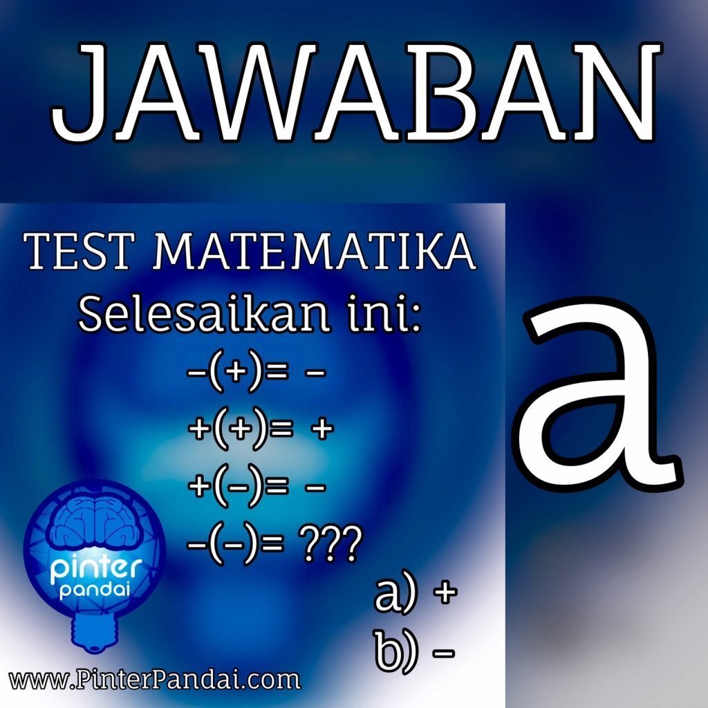 JAWABAN - Test math - Selesaikan ini