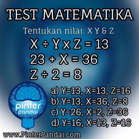 Test Matematika XYZ