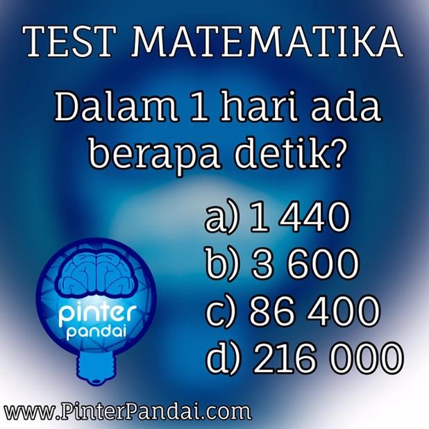 Test matematika detik