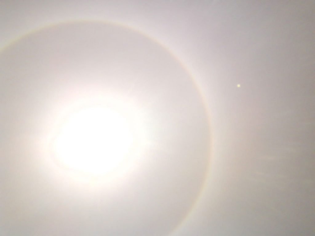 Halo fenomena optik