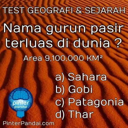 Gurun pasir terluas