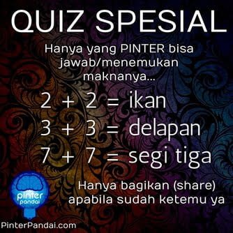 test quiz spesial matematika