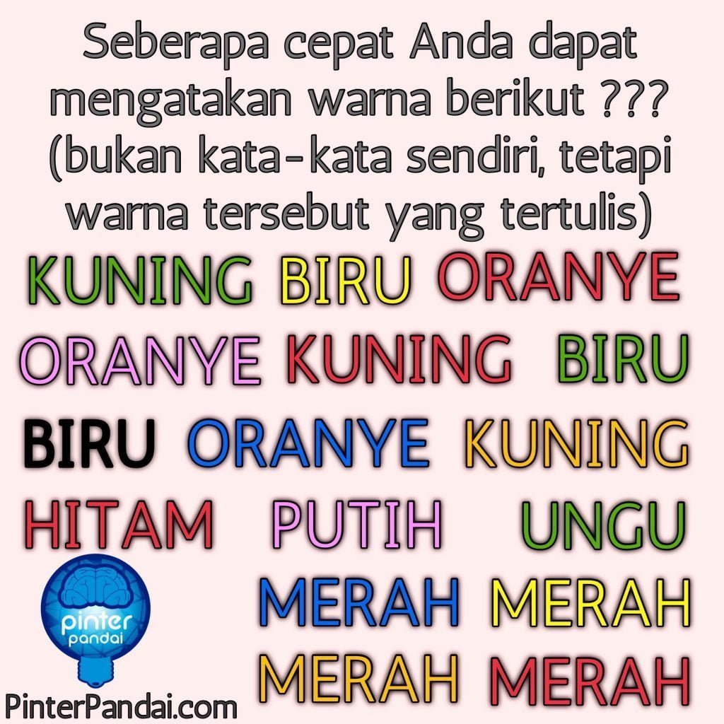 Test konsentrasi perkataan