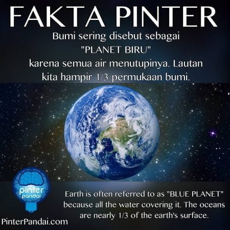 Planet biru - Bumi