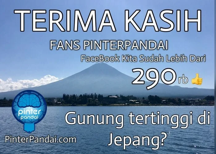 Gunung Tertinggi Di Jepang