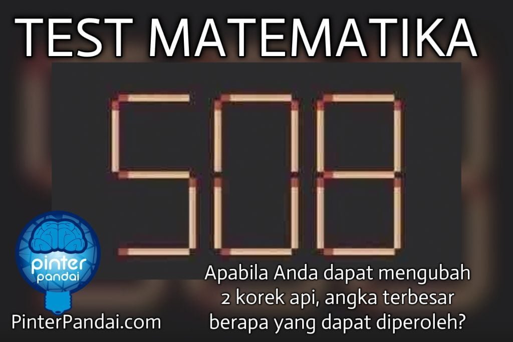 Test matematika korek api