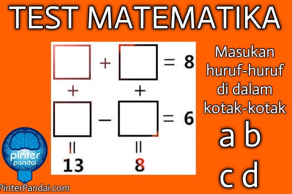 Test Matematika huruf