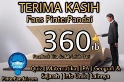 terima kasih fans