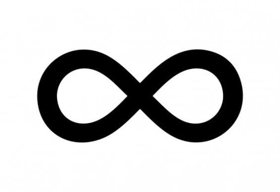 tak terhingga simbol infinity
