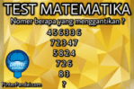 Quiz Matematika Deret Angka