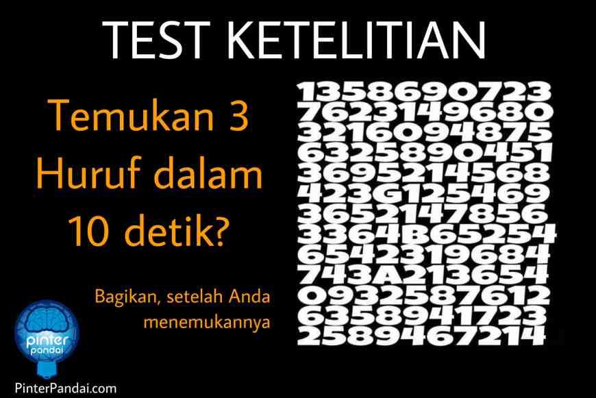 Tes Ketelitian Otak - 10 Cara Menjadi Lebih Teliti Dan Pasti Berhasil