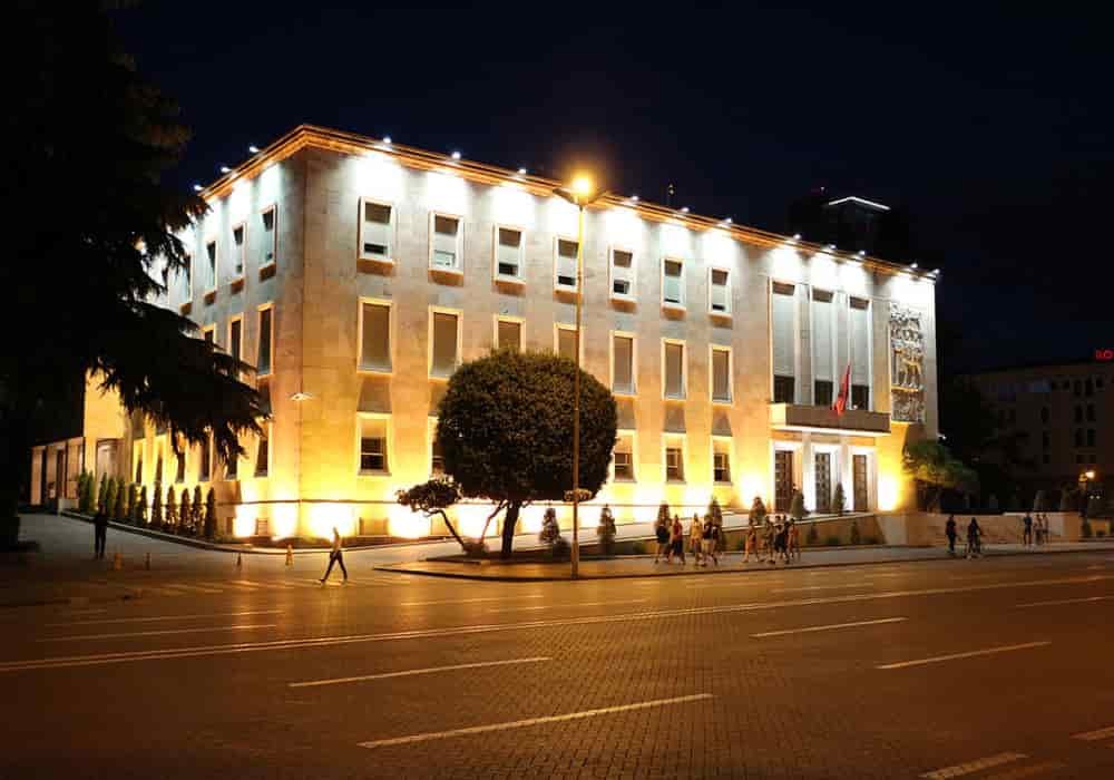 Fakta Albania - Kryeministria, tempat kerja resmi Perdana Menteri