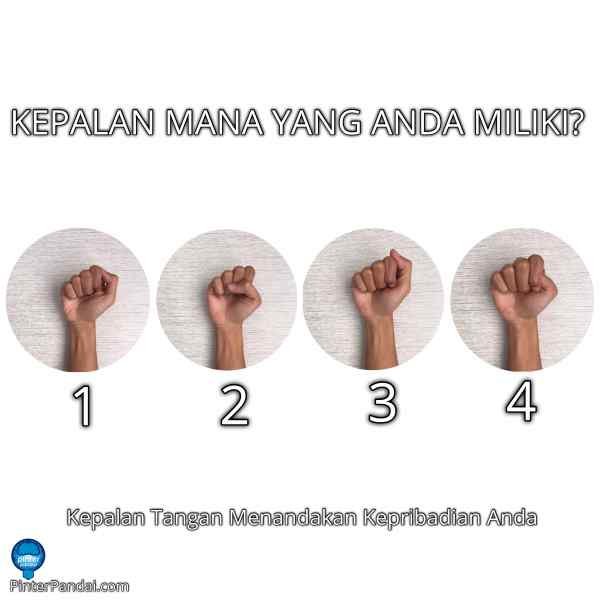 Kepalan tangan kepribadian seseorang