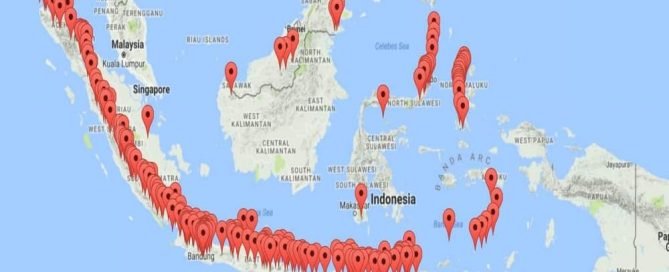 daftar Gunung berapi di Indonesia