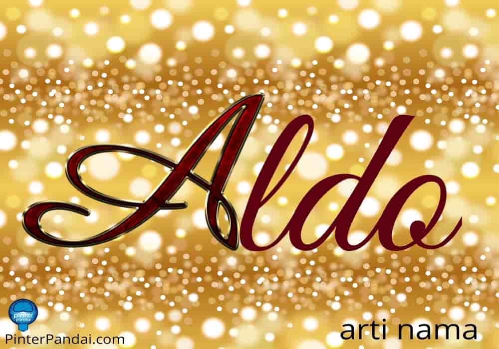 Arti nama Aldo