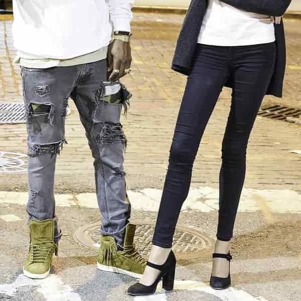 Cara buat jeans belel