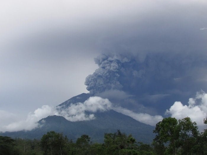 Gunung Agung 26 November 2017