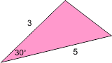 Segitiga trigonometri 30°