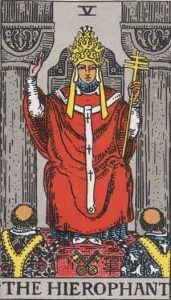 5 Hierophant - Sri Paus