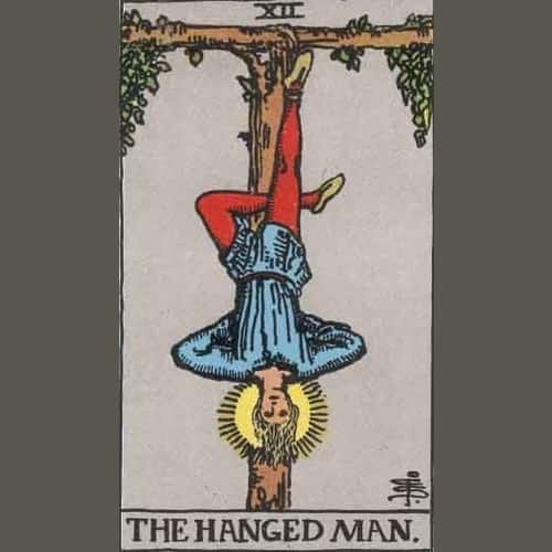 Arti Kartu Tarot 12 Hanged Man - Pria Tergantung