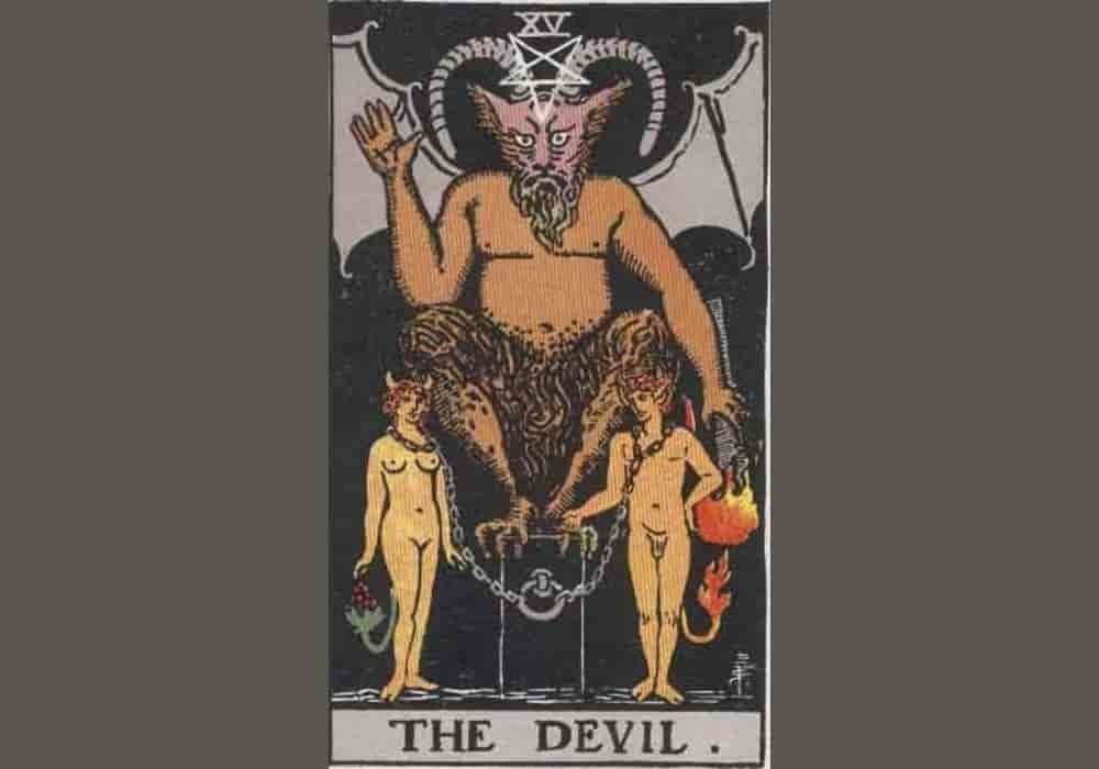 Arti Kartu Tarot 15 Devil - Iblis