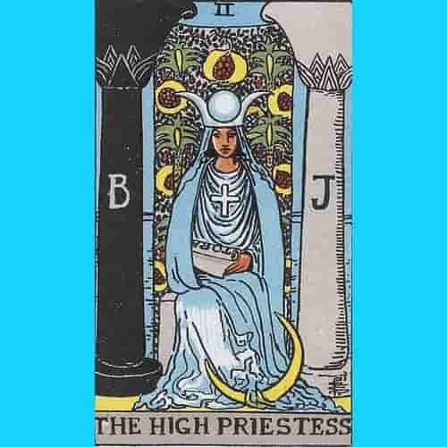 Arti Kartu Tarot 2 High Priestess - Pendeta Tinggi