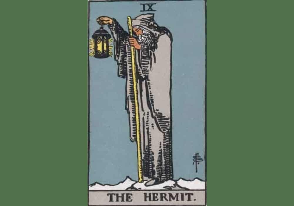 Arti Kartu Tarot 9 Hermit - Pertapa