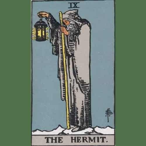 Arti Kartu Tarot 9 Hermit - Pertapa