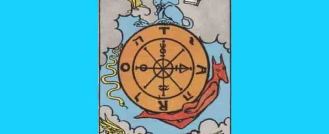 Arti tarot 10 wheel of fortune (roda keberuntungan)