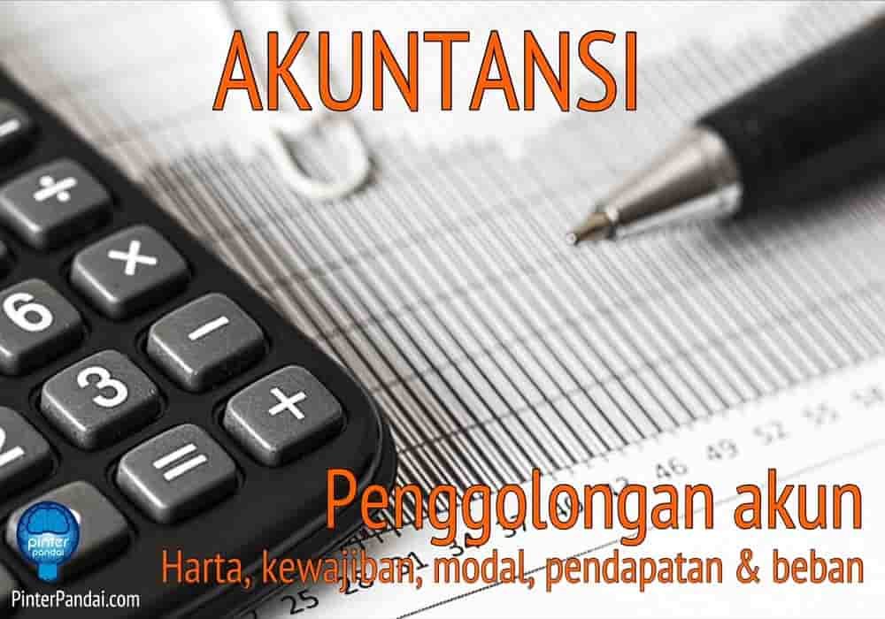 Penggolongan akun akuntansi