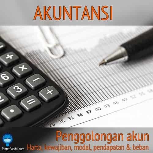 Penggolongan akun akuntansi