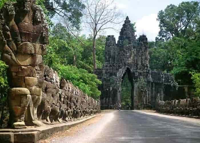 Angkor Thom - Gerbang Selatan - Kamboja