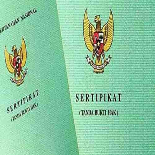 Sertifikat tanah