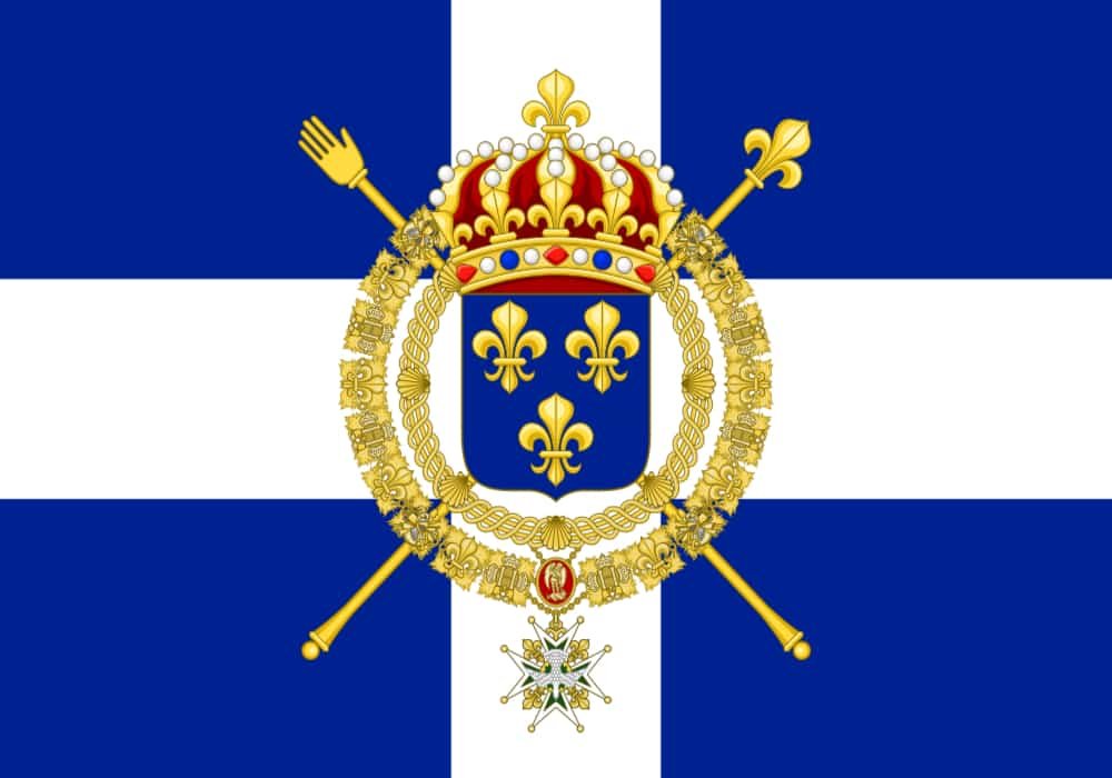 Bendera angkatan laut kerajaan Prancis abad 17 - 1790