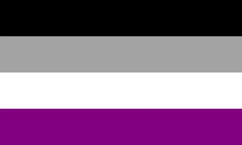 Orientasi seksual - Bendera simbol aseksual