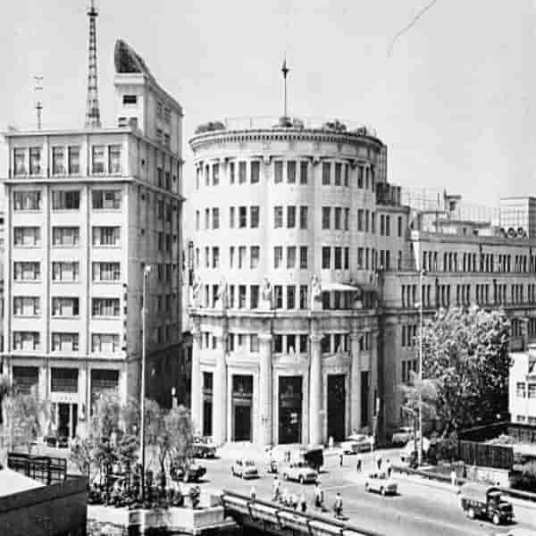Gedung lama Tokyo stock exchange