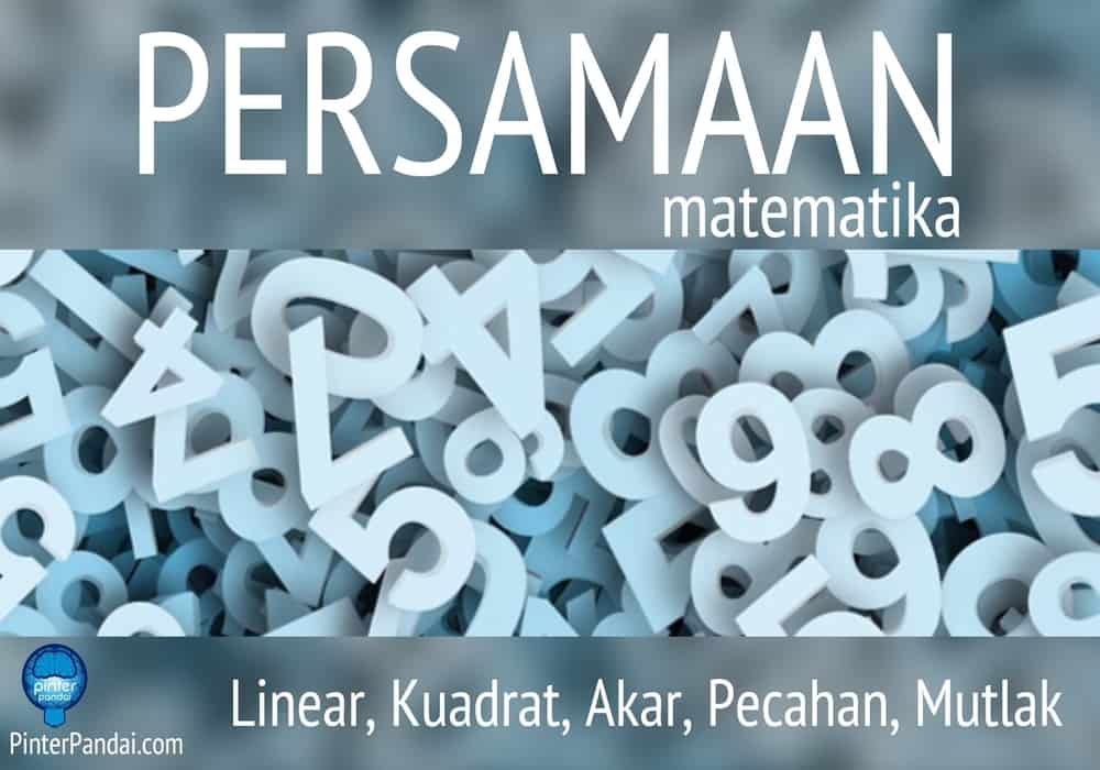 Persamaan matematika