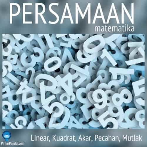 Persamaan matematika