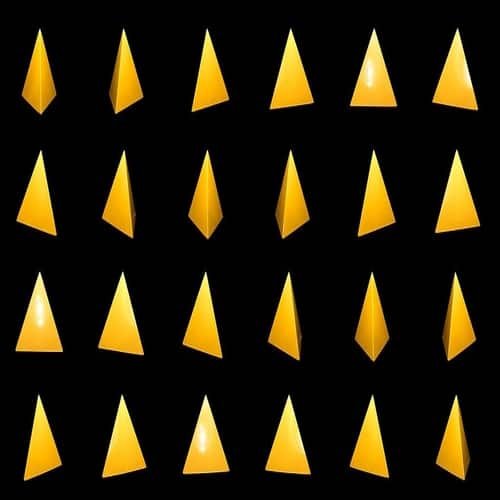 Rumus tetrahedron geometri 3 dimensi