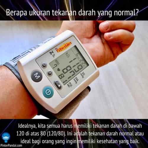 Ukuran Darah Normal Dewasa - U Soalan