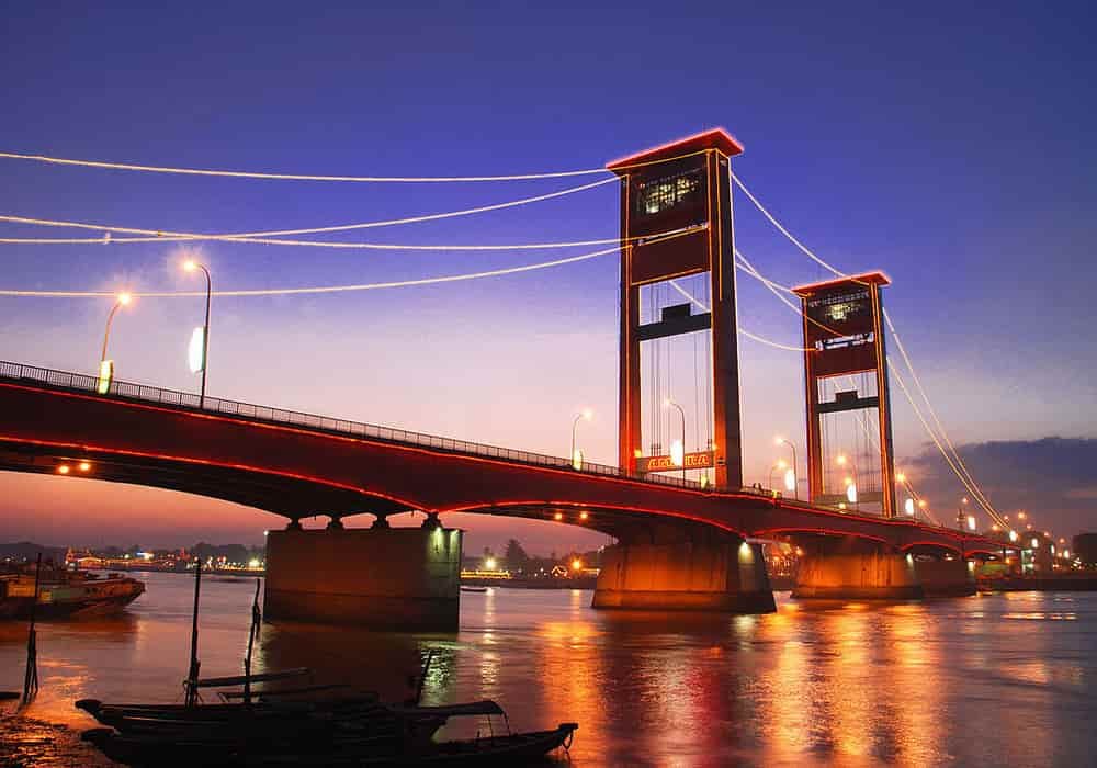 Wisata Palembang - Jembatan Ampera