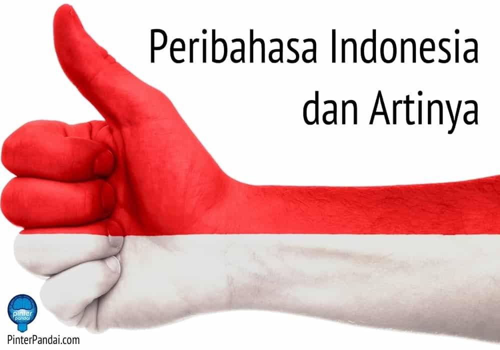 Peribahasa Indonesia dan artinya