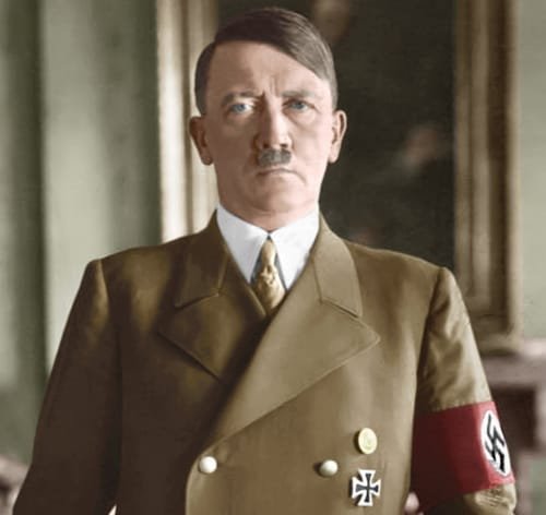 Potret hitler nazi
