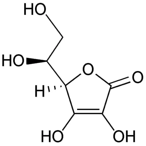 Redoks asam askorbat (bentuk tereduksi Vitamin C)