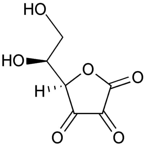 Redoks asam dehidroaskorbat (bentuk teroksidasi Vitamin C)