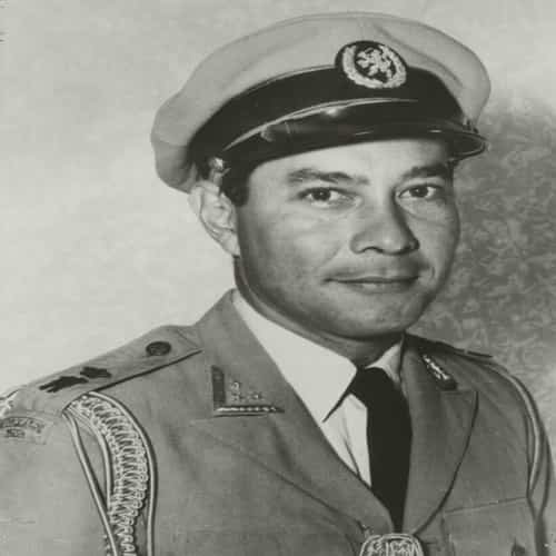 Sultan Hamid II dari Kalimantan Barat berseragam Mayor Jenderal KNIL