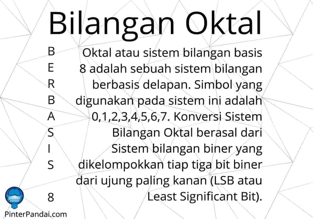 Bilangan oktal basis 8