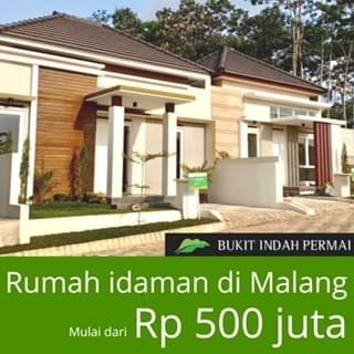 Rumah Idaman di Malang - Bukit Indah Permai