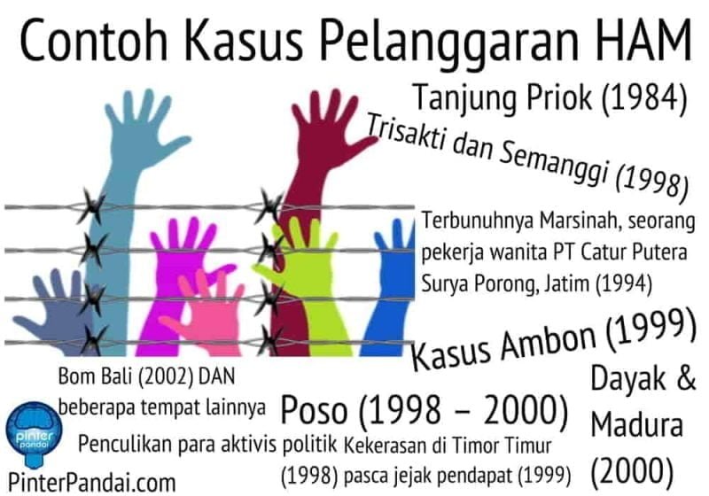 Contoh Kasus Pelanggaran HAM (Hak Asasi Manusia)