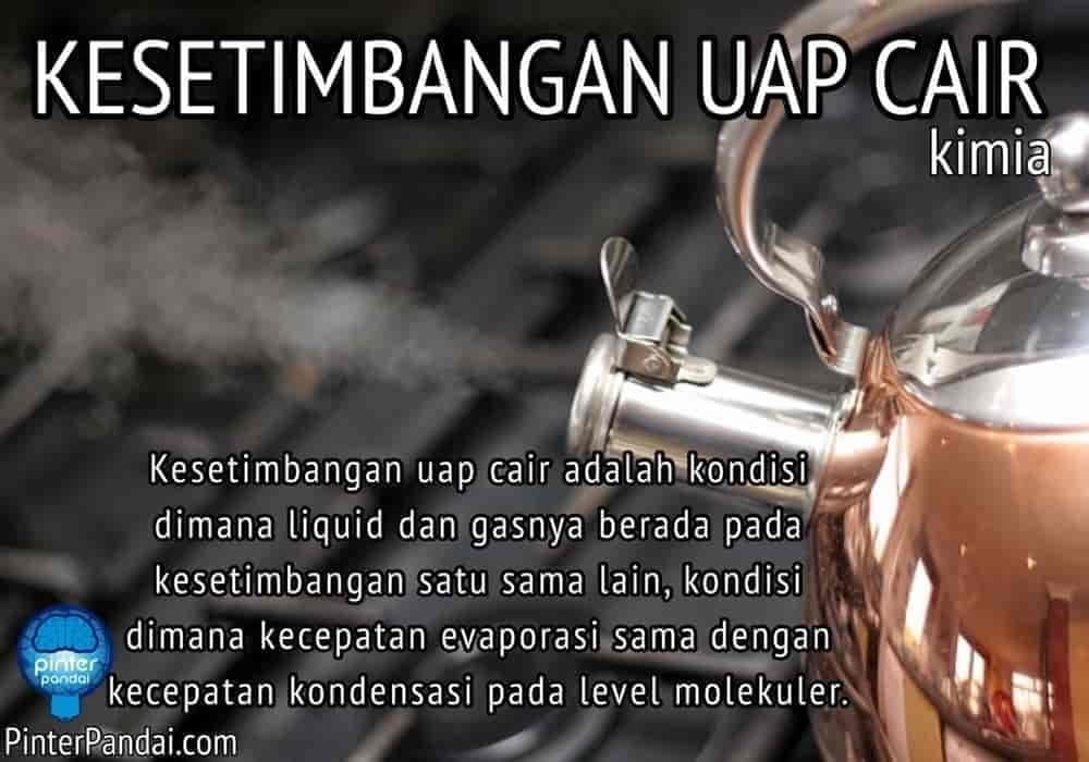 Kesetimbangan Uap Cair - Termodinamika - Komponen murni - Titik jenuh